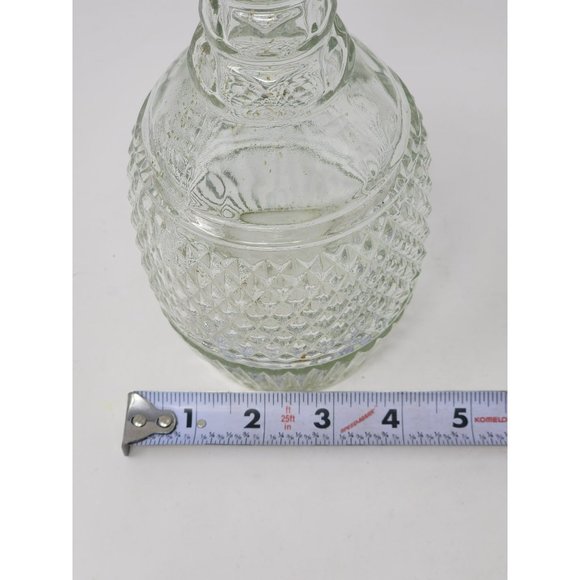 Vintage Anchor Hocking Wexford Old Fashioned Tumblers &‎ Mogan David Decanter - Picture 10 of 12